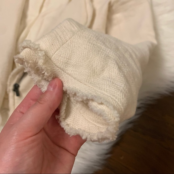 🌸 MAJE Tweed Blazer Jacket Cream - Picture 9 of 13